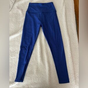 Beyond Yoga High-Waisted Blue Spacedye Leggings